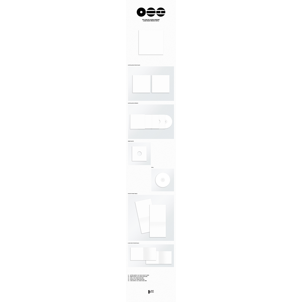 BTS BTS The 5th Album 'ARIRANG' (Group Red Vinyl) Group Red Vinyl 433377