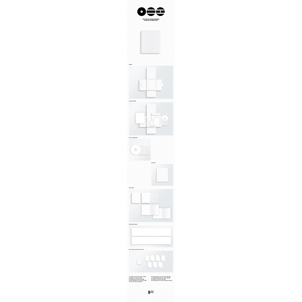 BTS BTS The 5th Album 'ARIRANG' (Rooted in Korea Ver.) Rooted in Korea Ver. CD 433379