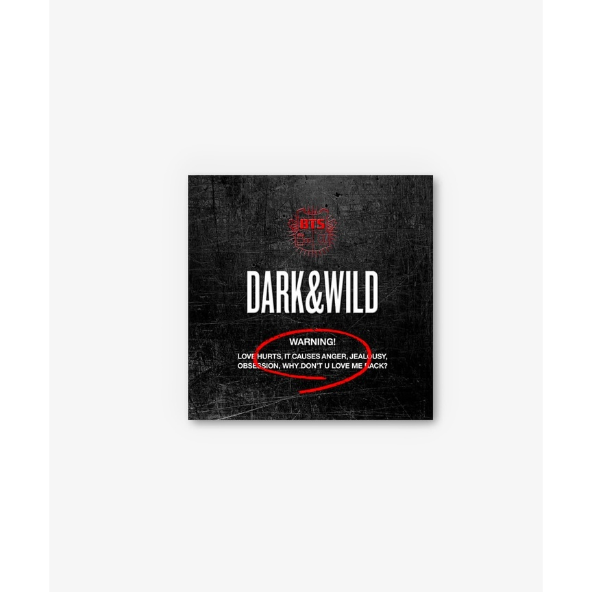 BTS DARK & WILD CD 337689