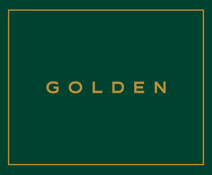 Jung Kook GOLDEN Banner
