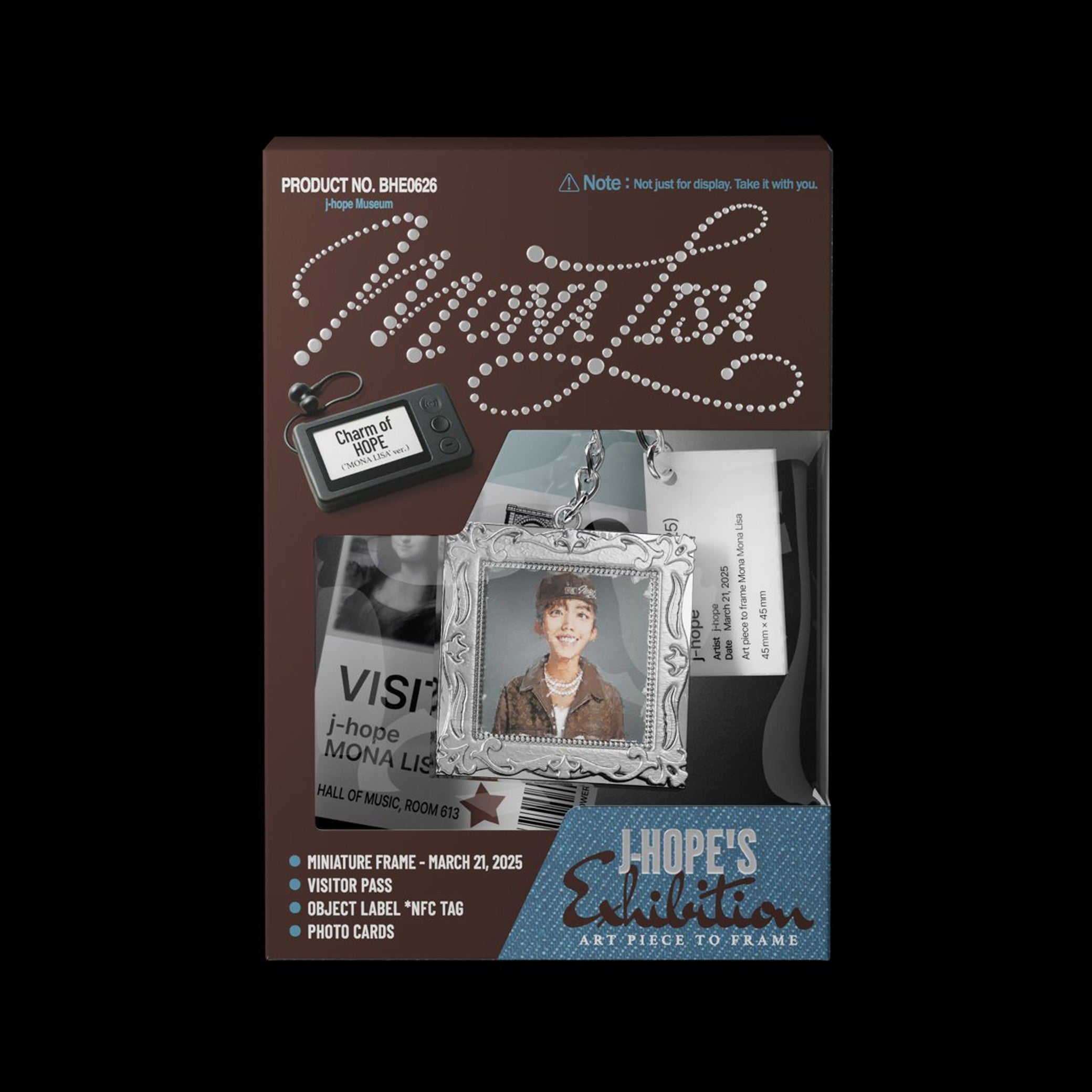 J-Hope Charm of HOPE ('MONA LISA' ver.) NFC Chip 411481