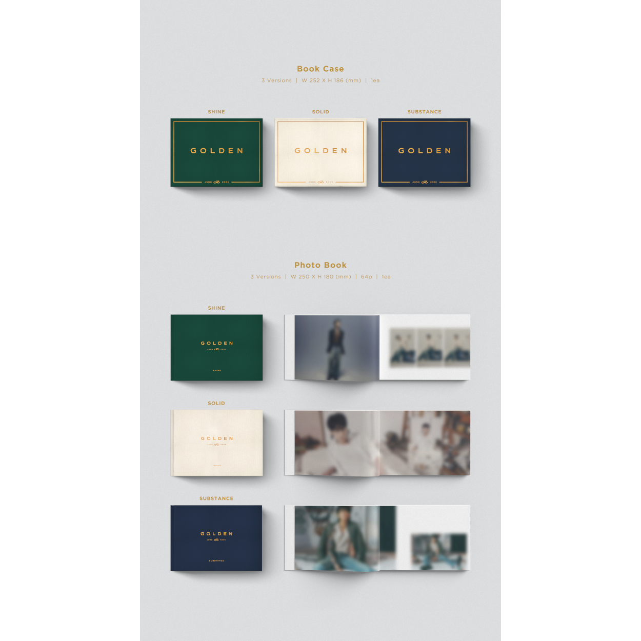 Jung Kook Golden (Substance version) CD 329317