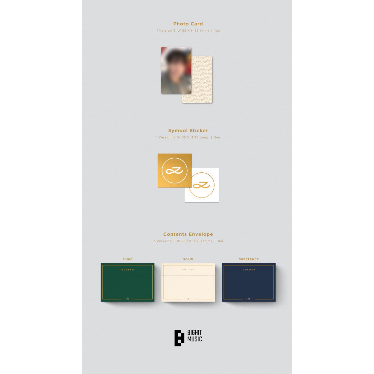 Jung Kook Golden (Substance version) CD 329366